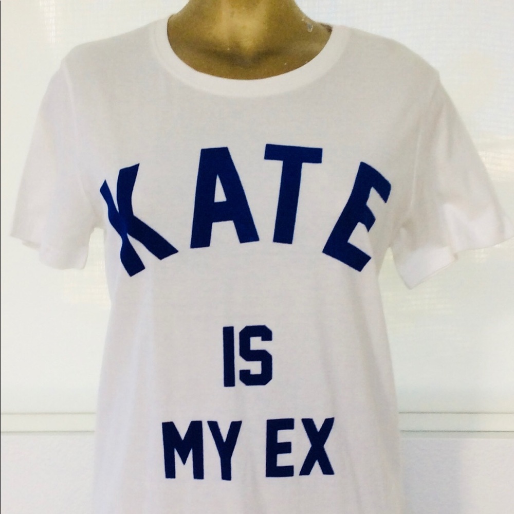NWT $58 ELEVEN PARIS Kate is My Ex TEE SHIRT M - Picture 11 of 13